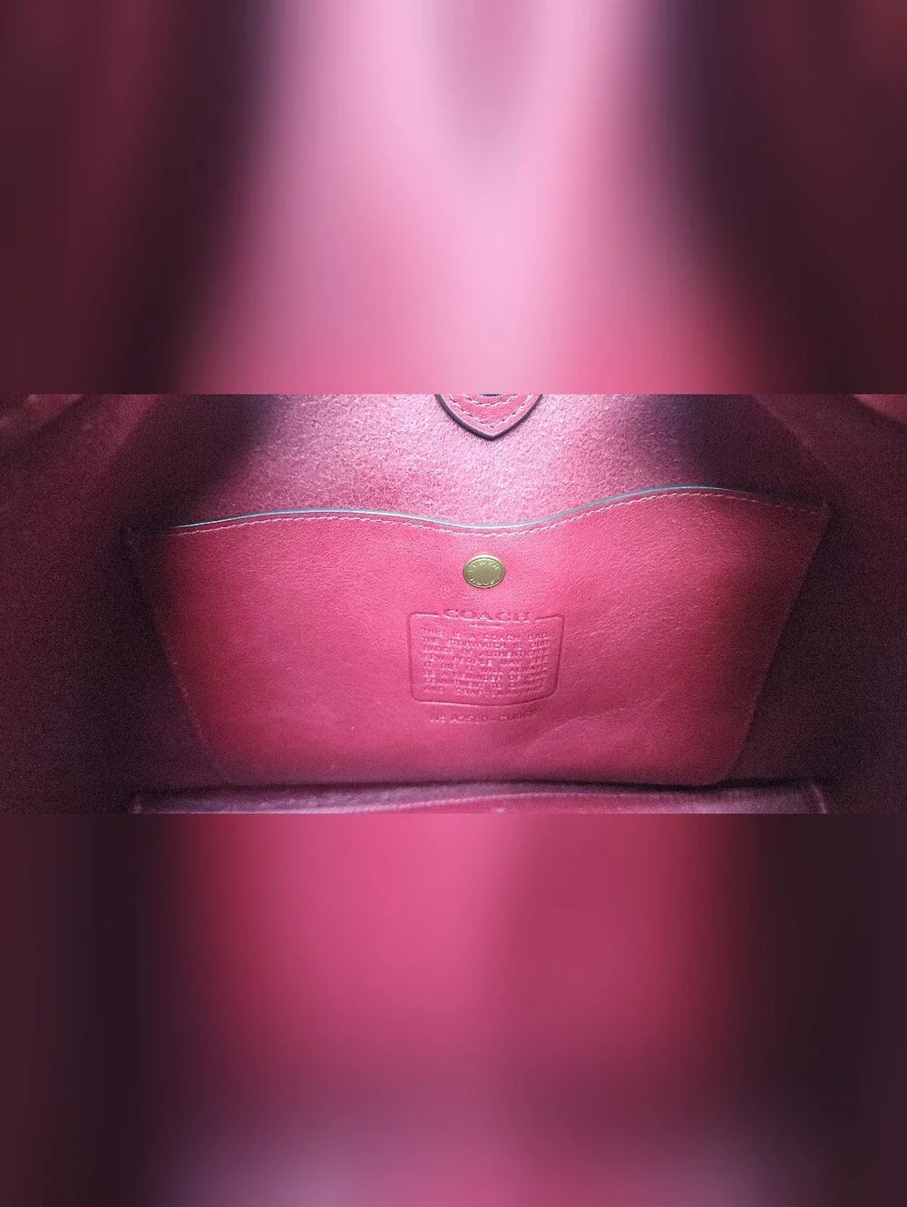 Coach Brookly 28 Dark Ruby - Picture 14 of 15
